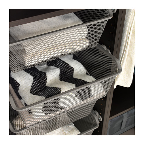 KOMPLEMENT, mesh basket with pull-out rail