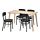 LISABO/IDOLF, table and 4 chairs