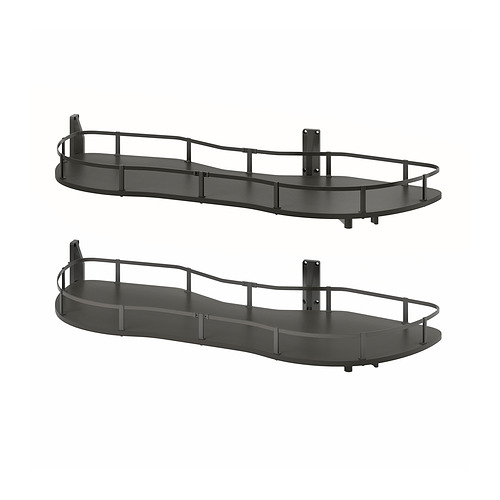 UTRUSTA, crnr base cabinet pull-out fitting