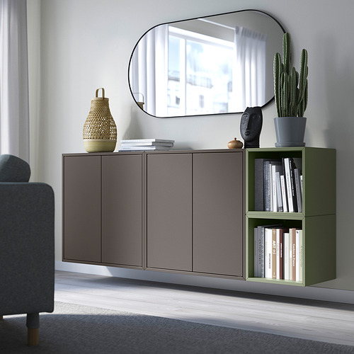 EKET, wall-mounted cabinet combination