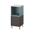 Dark grey-light grey-blue