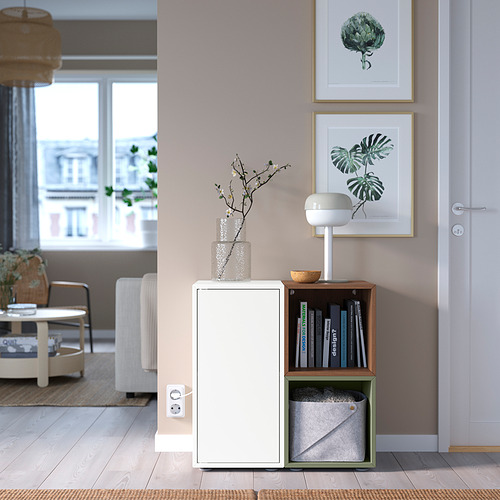 EKET, cabinet combination with feet
