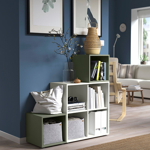 EKET, cabinet combination with feet