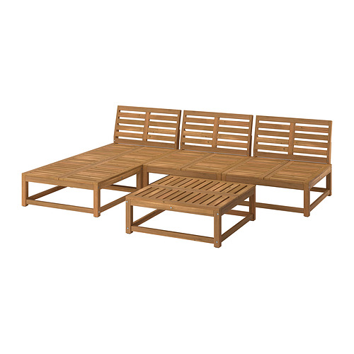 NÄMMARÖ, 3-seat conversation set