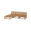 NÄMMARÖ 3-seat modular sofa w chaise longue