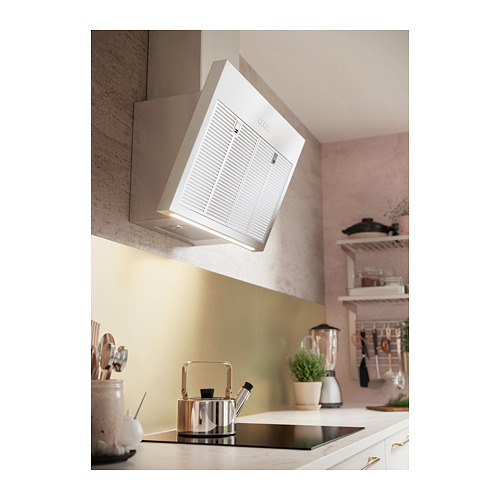 BEMÖTA, wall mounted extractor hood