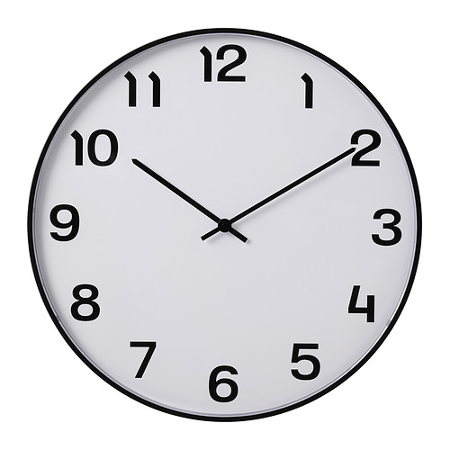 PLUTTIS wall clock