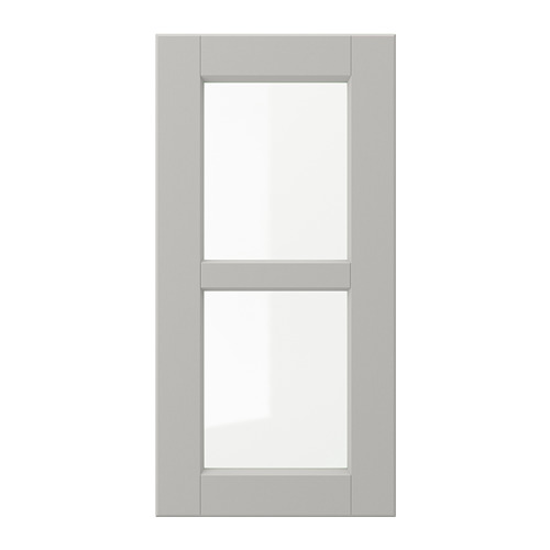 LERHYTTAN glass door