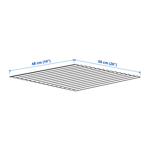 UPPDATERA drawer mat