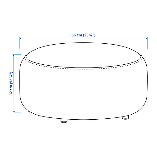 LILLESÄTER pouffe