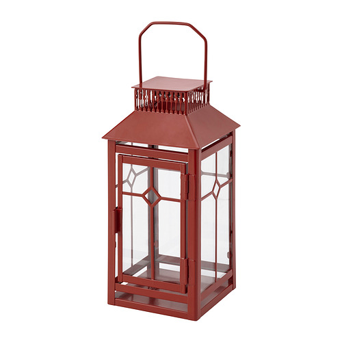 VINTERFINT, lantern for tealight, in/outdoor