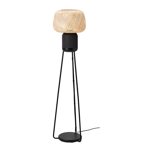 SYMFONISK, floor lamp with WiFi speaker