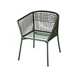 SEGERÖN chair with armrests, outdoor