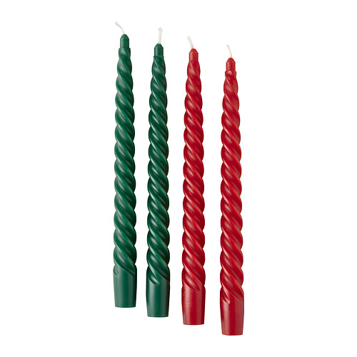 VINTERFINT, unscented taper candle