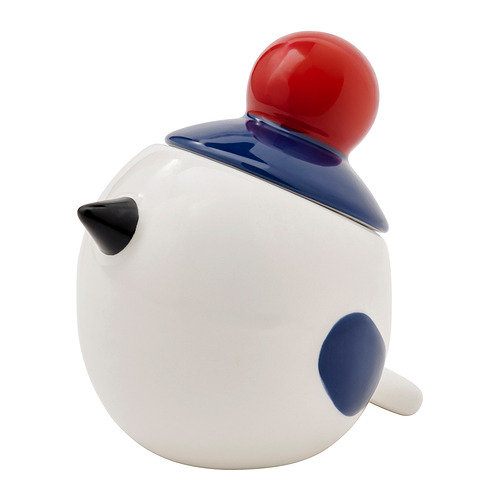 VINTERFINT, bowl with lid
