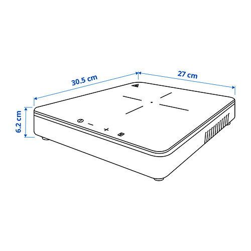 TILLREDA portable induction hob