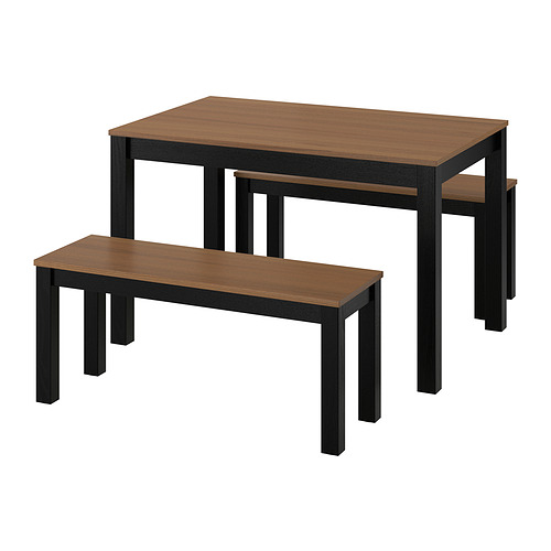 ÅLHULT/ÅLHULT, borð og tveir bekkir