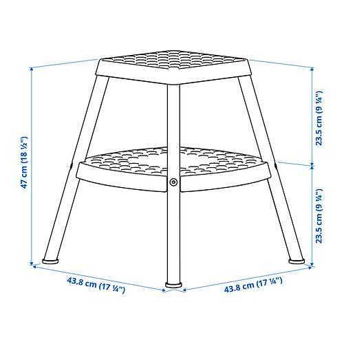 HADDARP step stool