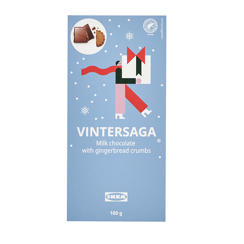 VINTERSAGA, milk chocolate tablet