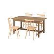 NORDVIKEN/HÖGVED table and 4 chairs