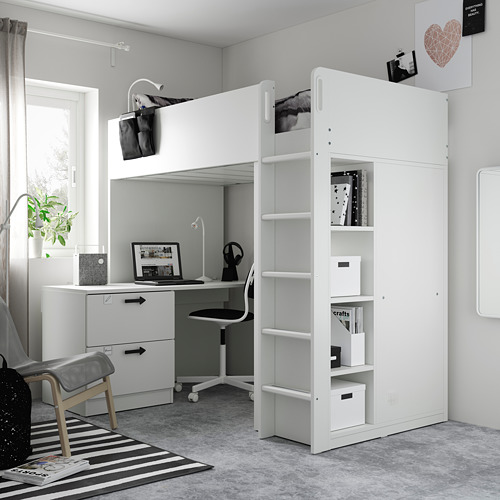 SMÅSTAD, loft bed