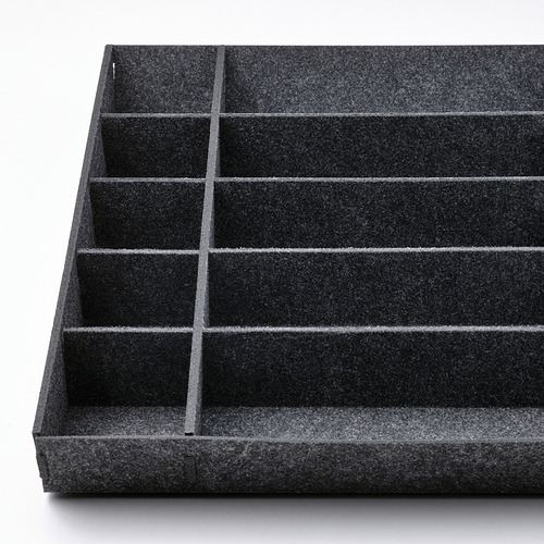 UPPDATERA Range-couverts, anthracite, 12x12 cm - IKEA