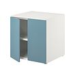 White blue/with 1 shelf