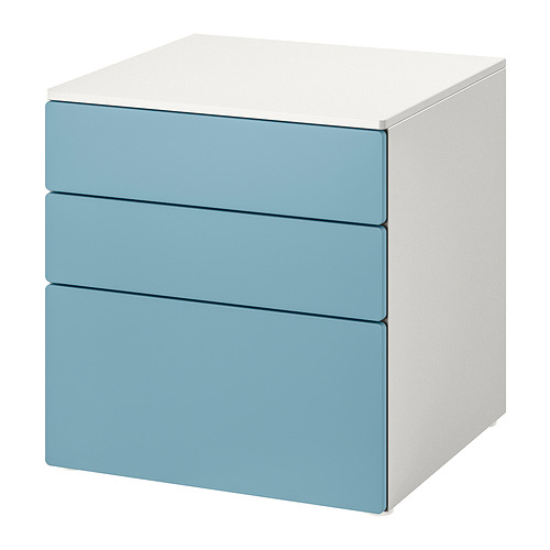 SMÅSTAD/PLATSA, chest of 3 drawers