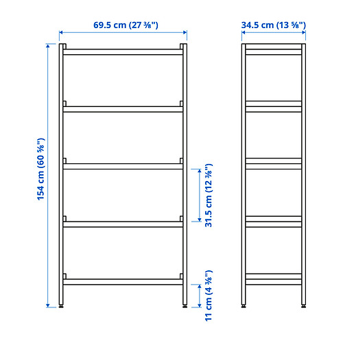 EKENABBEN open shelving unit