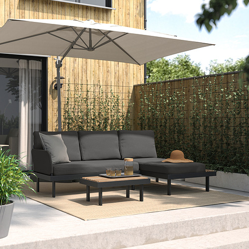 REVSKÄR, 3-seat conversation set