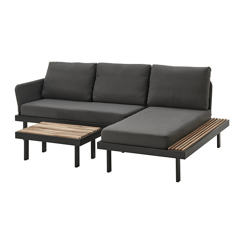 REVSKÄR, 3-seat conversation set