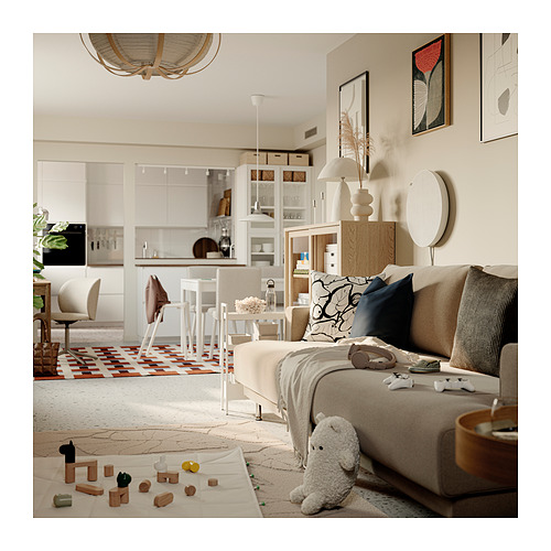 UPPÅKRA, þriggja sæta sófaeining