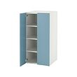 White blue/with 3 shelves