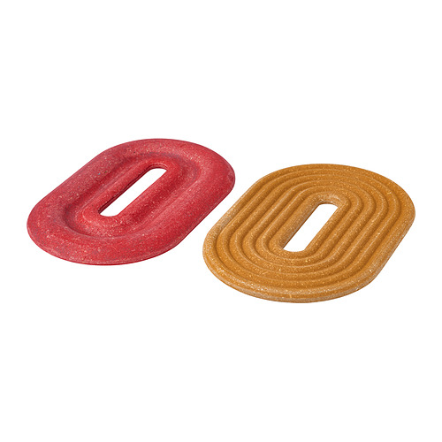 ELDSTJÄRT pot stand, set of 2