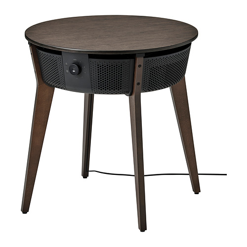 STARKVIND, table with air purifier