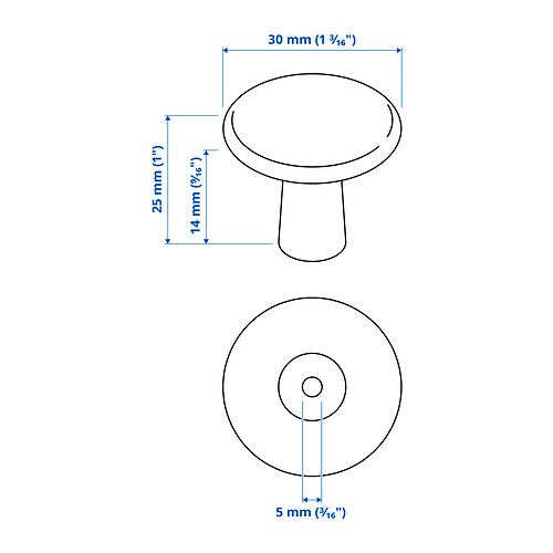 KALERUM knob