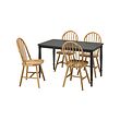DANDERYD/SKOGSTA table and 4 chairs