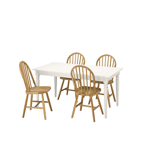 INGATORP/SKOGSTA, table and 4 chairs