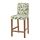 BERGMUND, bar stool with backrest