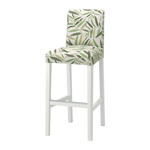 BERGMUND, cover for bar stool with backrest