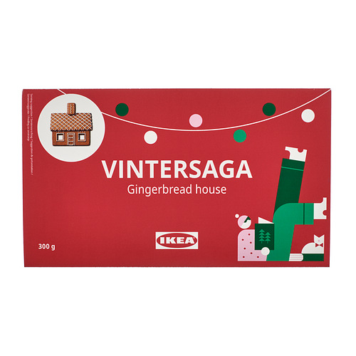 VINTERSAGA, gingerbread house