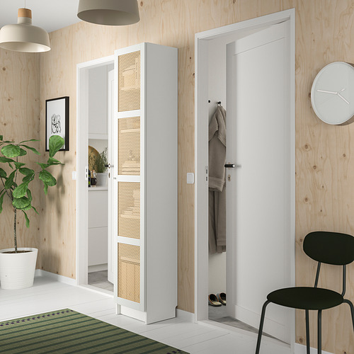 BILLY/HÖGADAL, bókaskápur með hurð