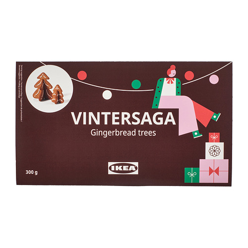 VINTERSAGA, gingerbread trees
