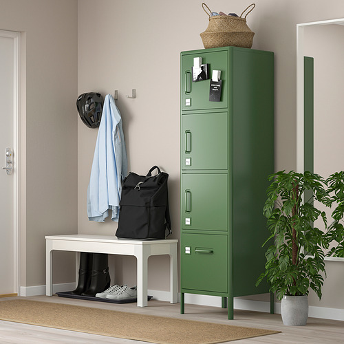 IDÅSEN, high cabinet with drawer and doors