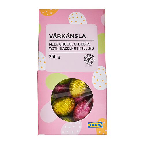 VÅRKÄNSLA, milk chocolate eggs