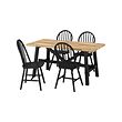 SKOGSTA table and 4 chairs