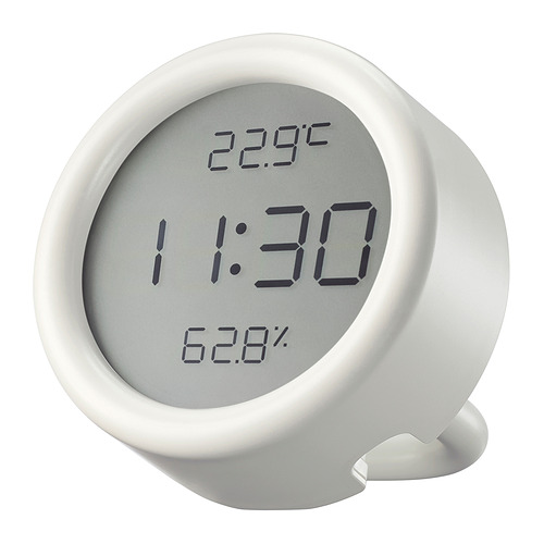 ÖRNVRÅK, clock with hygro-/thermometer