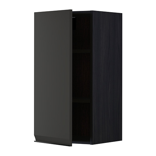 METOD wall cabinet with shelves