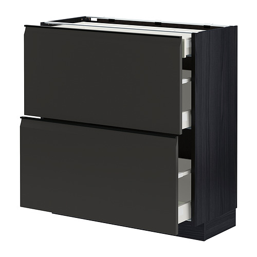 METOD/MAXIMERA base cab with 2 fronts/3 drawers