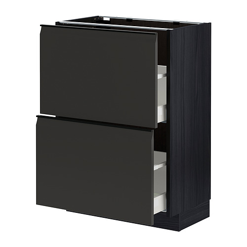 METOD/MAXIMERA base cabinet with 2 drawers